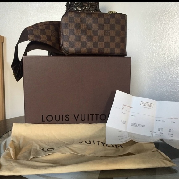 Louis Vuitton Geronimo Darmier Ebene Waist Bag – Monogram Canvas Like 🆕 - Picture 3 of 6